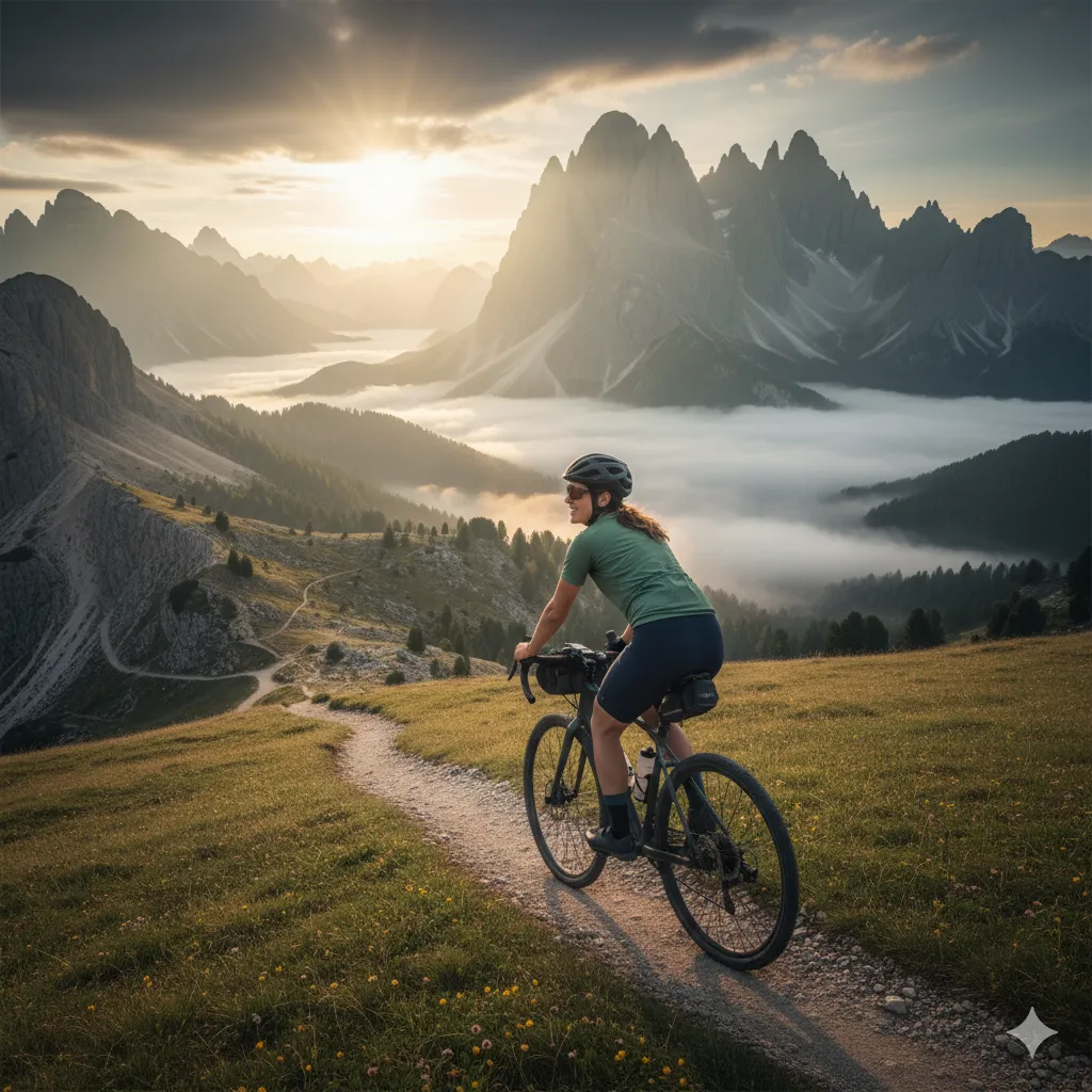 Soft landscape shapes suggesting rest and open space